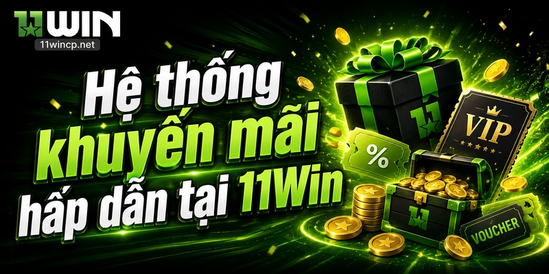 Hệ thống khuyến mãi hấp dẫn tại 11Win