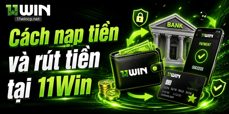 Cách nạp tiền và rút tiền tại 11Win